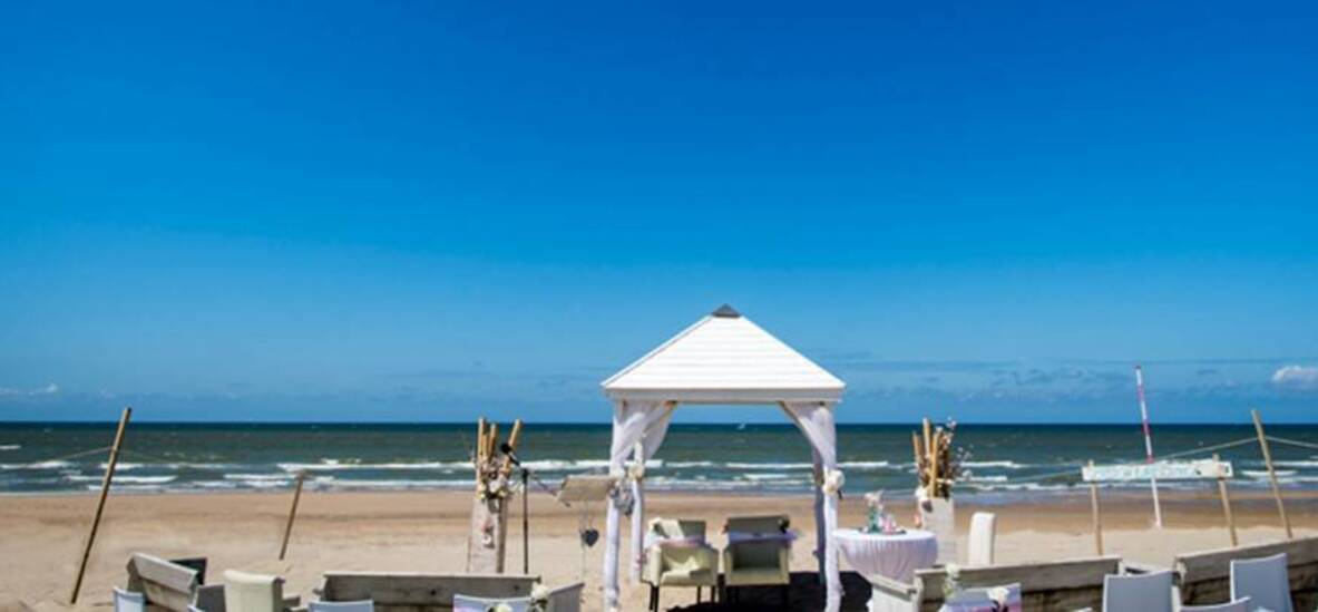Trouwen op het strand