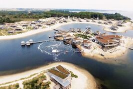 Beachclub Werelds aan het strand