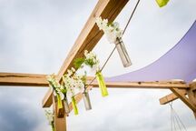 Beachclub Werelds aan het strand