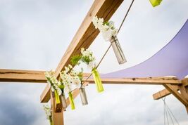 Beachclub Werelds aan het strand